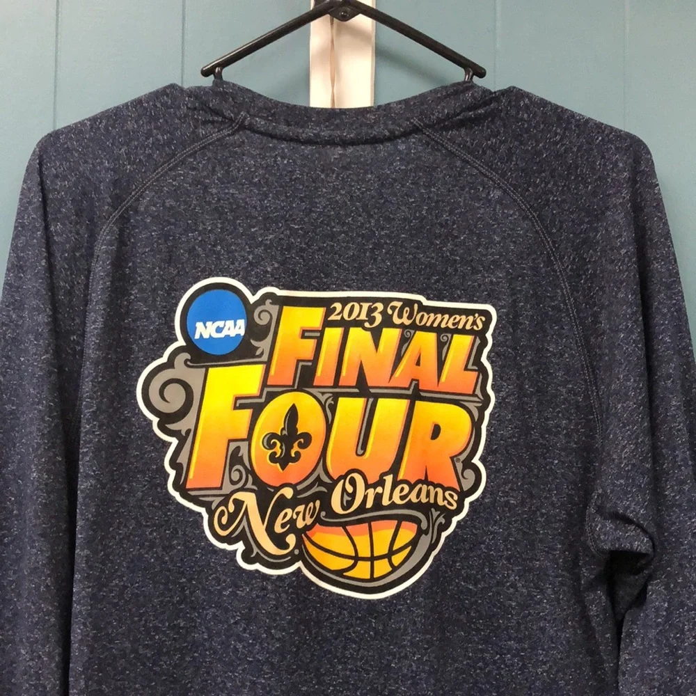 Adidas Climate Notre Dame Fighting Irish‎ NCAA Final Four 2013 long sleeve Shirt